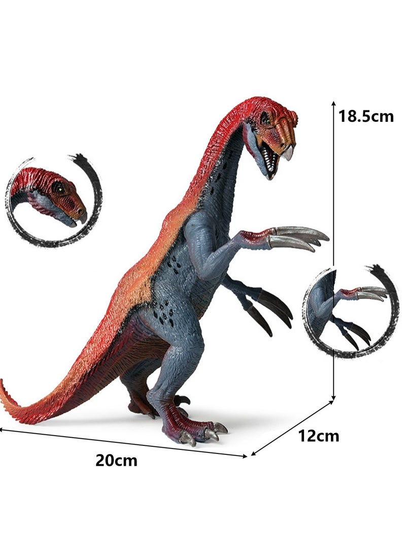 Jurassic Dinosaur Model Series Simulated Dinosaur Static Toy Model(Therizinosaur (Movable Arms And Mouth)) - Image 2